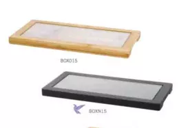 Planche Bambou plateau verre 30x15cm (M)